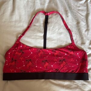 MeUndies XL T back bralette Aries Print Women's racerback bra